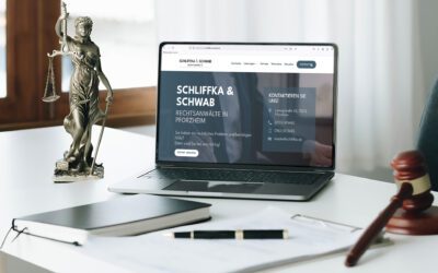 Neuer Internetauftritt der Anwaltskanzlei Schliffka & Schwab in Pforzheim